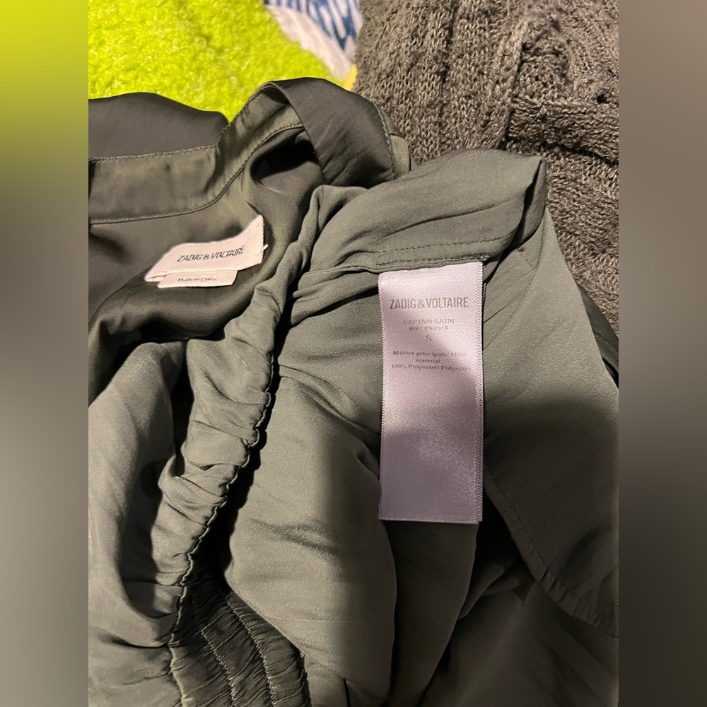 NWOT Captain Satin Jumpsuit by Zadig & Voltaire - Picture 6 of 7